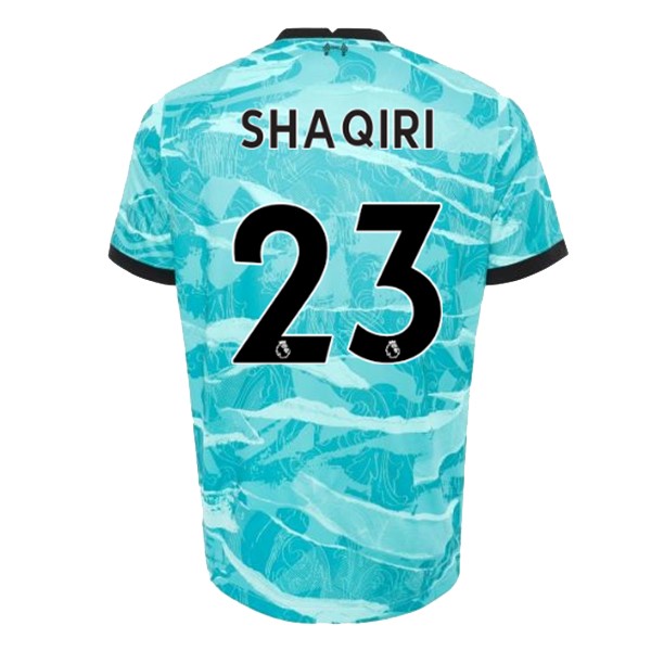 Maglia Liverpool NO.23 Shaqiri Away 20/21 Blu